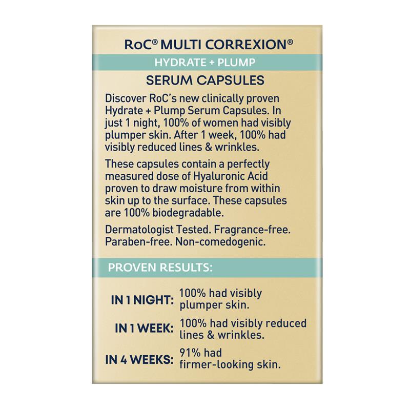 RoC Multi Correxion 保湿丰盈晚间精华胶囊 10 粒
