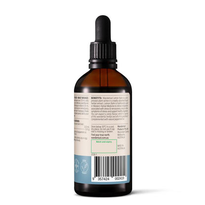 Wanderlust Lemon Balm Drops 90ml