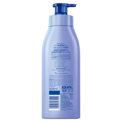 NIVEA Irresistibly Smooth Body Lotion Moisturiser 48H 400ml