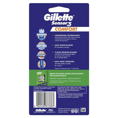 Gillette Sensor 3 dùng một lần cho nam gói 8 