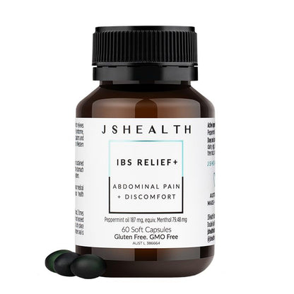 JSHEALTH IBS 缓解 + 60 粒胶囊