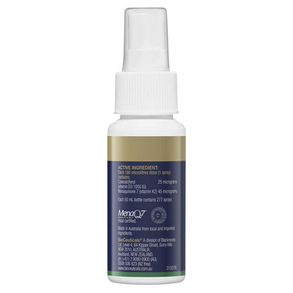 BioCeuticals D3 + K2 喷雾 50毫升