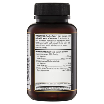 Viên uống giải độc gan GO Healthy Liver Detox 1 viên/ngày 60 viên 