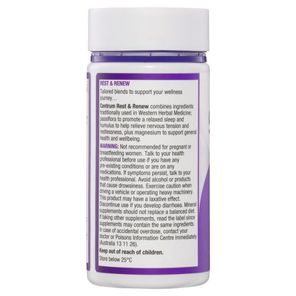 Centrum Rest & Renew 100 Capsules