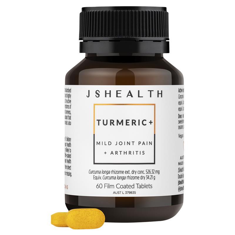 JSHEALTH 姜黄+ 60片