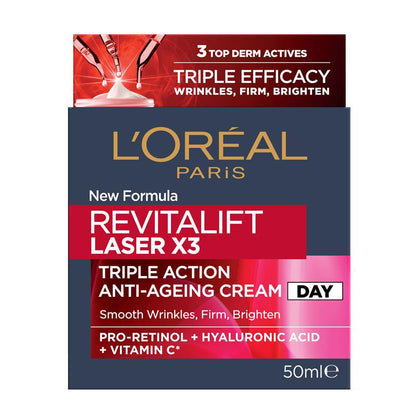 L'Oreal Paris Revitalift Laser X3 Day Cream 50ml