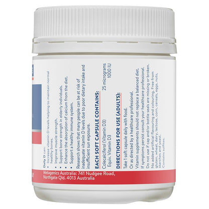 Viên nang Ethical Nutrients Daily D 270 