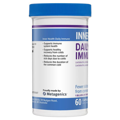 Inner Health Daily Immune Probiotic 60 Capsules