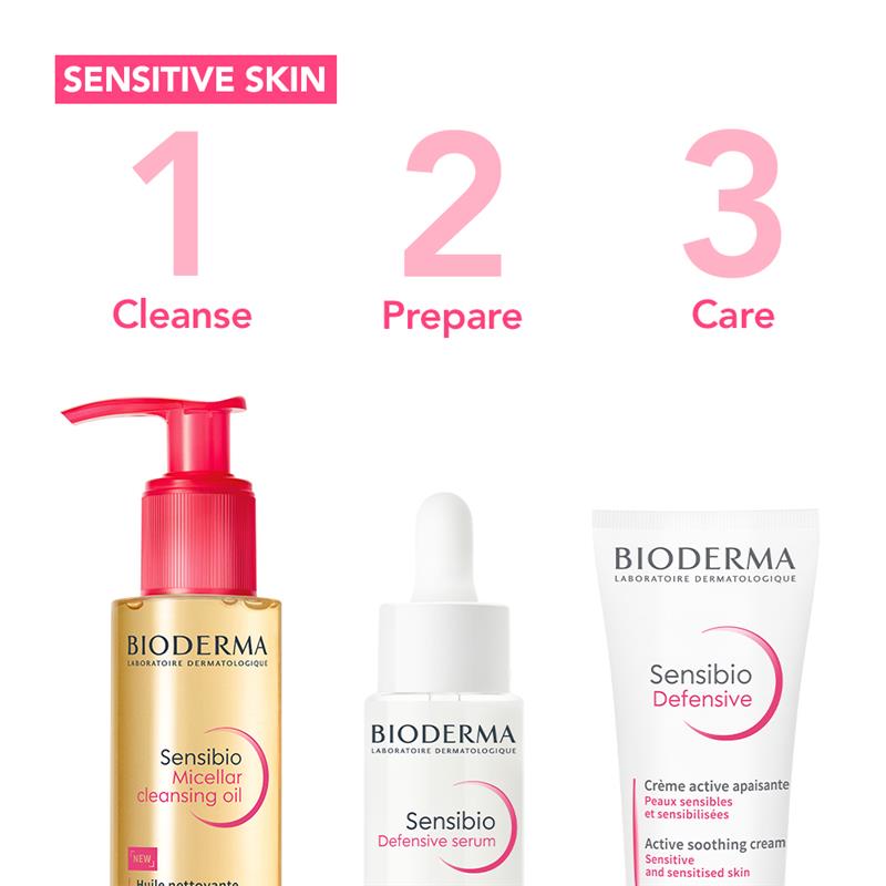 Bioderma 贝德玛 Sensibio 胶束油洁面乳 敏感肌肤专用卸妆油 150ml 