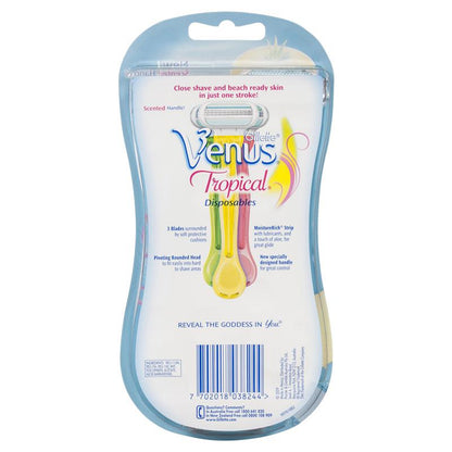 Gillette Venus Tropical dùng một lần gói 3 