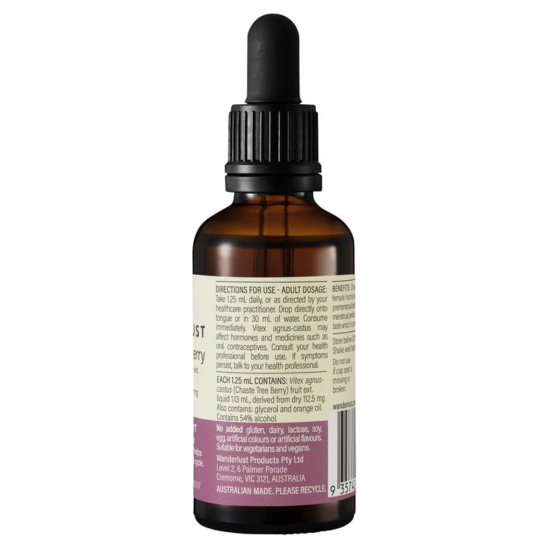 Wanderlust Chaste Tree Berry 50ml 