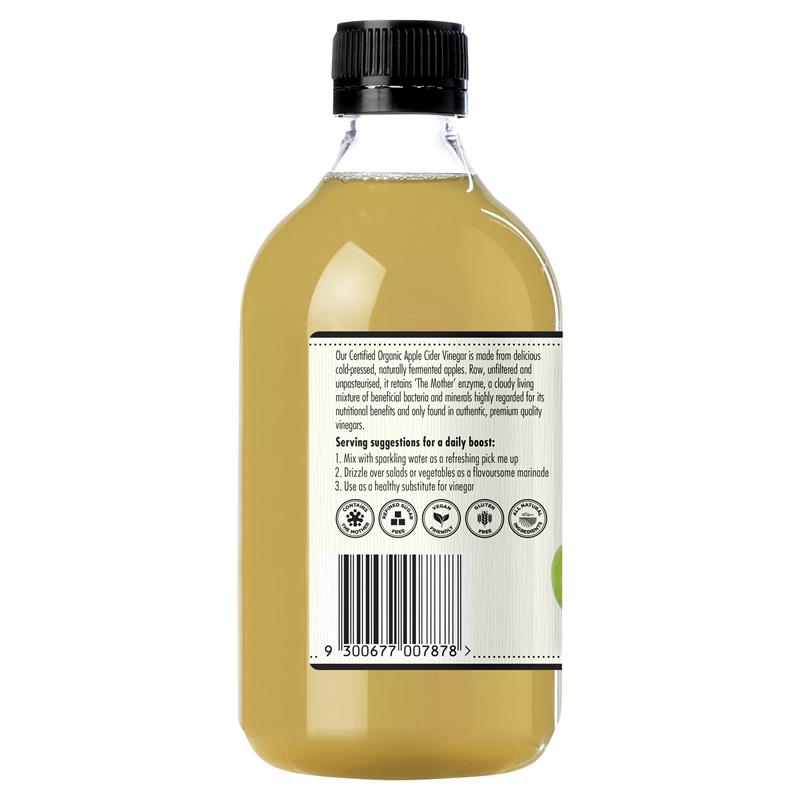Barnes Naturals Organic Apple Cider Vinegar with the Mother 500ml