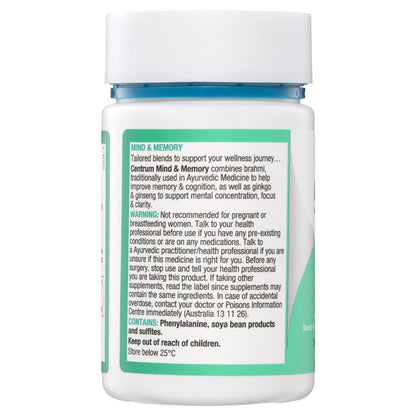 Centrum Mind & Memory 50 Capsules