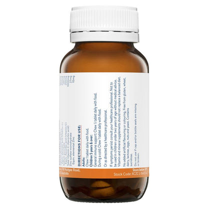 Viên uống bổ sung vitamin Ethical Nutrients Extra C Zingles Orange 50 viên 