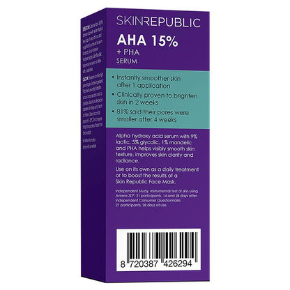 Skin Republic AHA 15% Serum 30ml