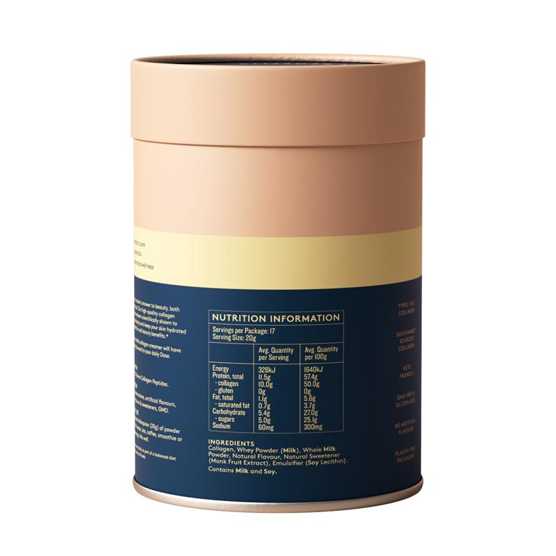 Kem Dưỡng Da Collagen Dose &amp; Co Hương Vani 340g 