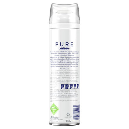 Bọt cạo râu Gillette Pure Sensitive 245g 