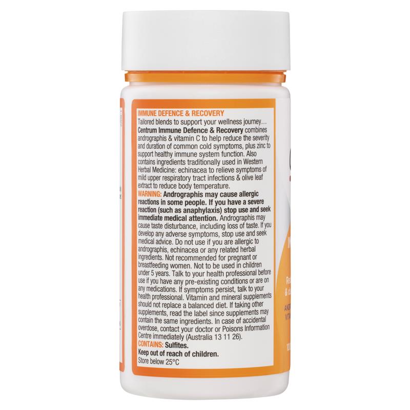 Centrum Immune Defence & Recovery 100 Capsules