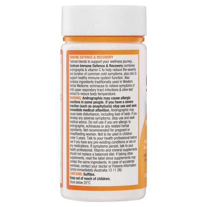 Centrum Immune Defence & Recovery 100 Capsules