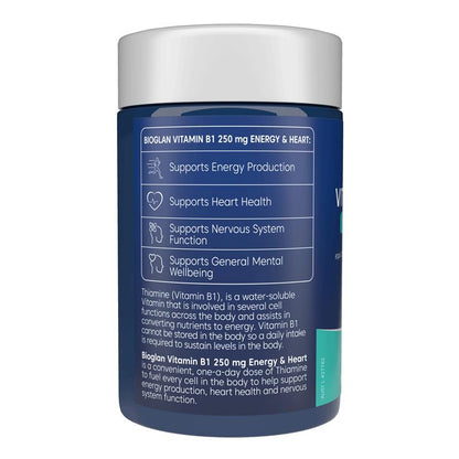 Bioglan Vitamin B1 250mg 75 Capsules