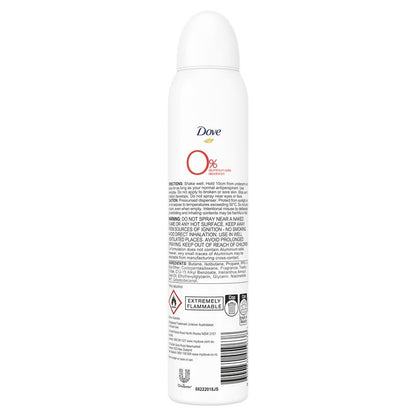 多芬女士止汗露 桃子和柠檬马鞭草零铝味 200ml 