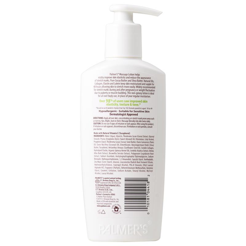 Sữa dưỡng thể massage bơ ca cao Palmer's trị rạn da 250ml 