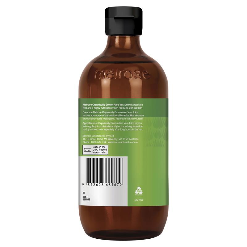 Nước ép lô hội hữu cơ Melrose 500ml 