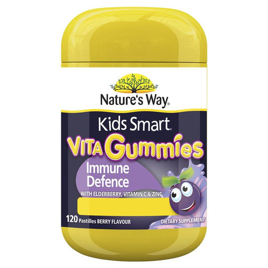 Kẹo dẻo tăng cường miễn dịch Nature's Way Kids Smart Vita Gummies 120 viên 
