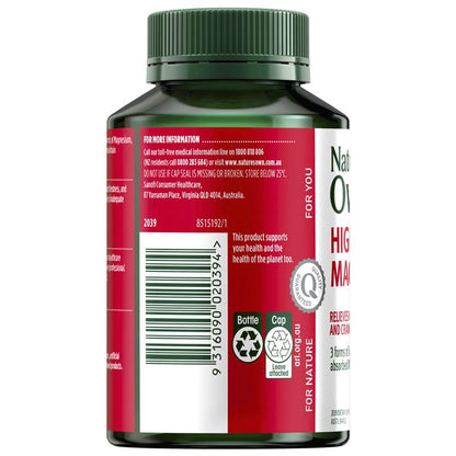 Viên uống bổ sung Magiê cường độ cao Nature's Own 150 viên 