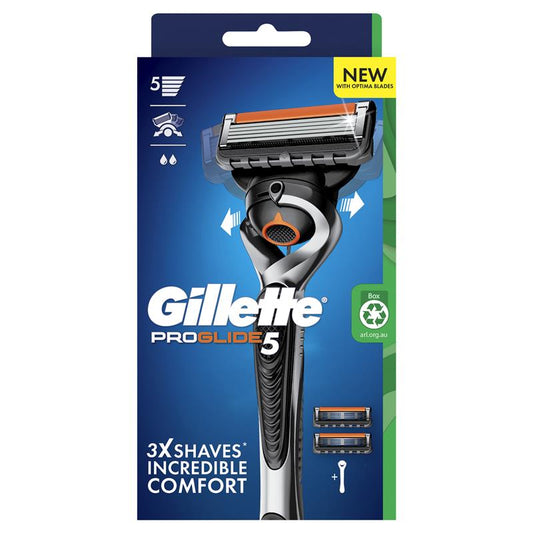 Dao cạo râu Gillette Fusion Proglide + 2 lưỡi dao thay thế 