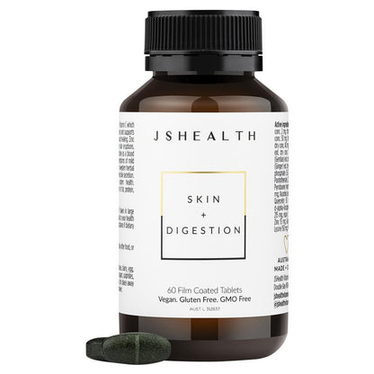 JSHEALTH 皮肤+消化配方 60 片
