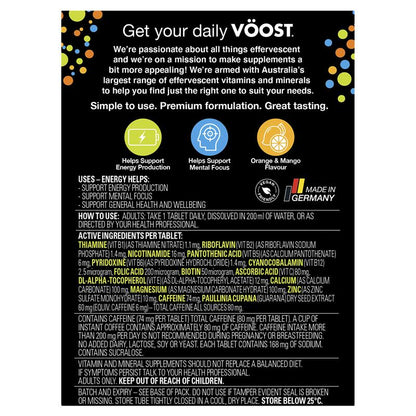 Voost Energy Effervescent 60 Pack Exclusive Size