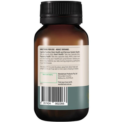 Wanderlust 植物 Omega 3 60 粒胶囊