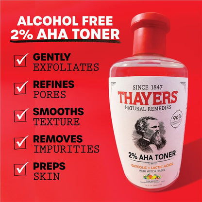 Thayers Pore Refining 2% AHA Tonic Toner