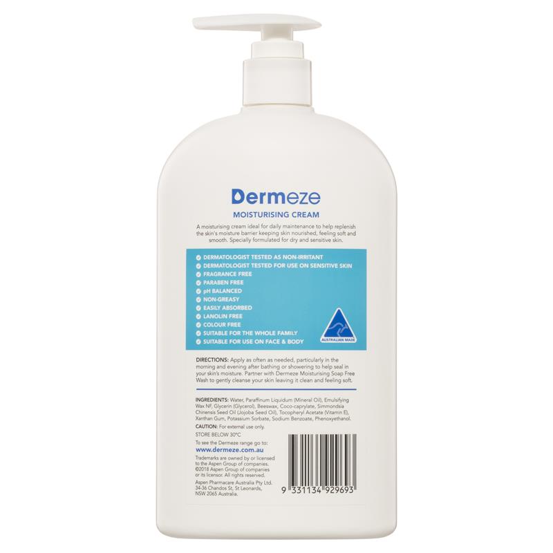 Dermeze 保湿霜 500g 