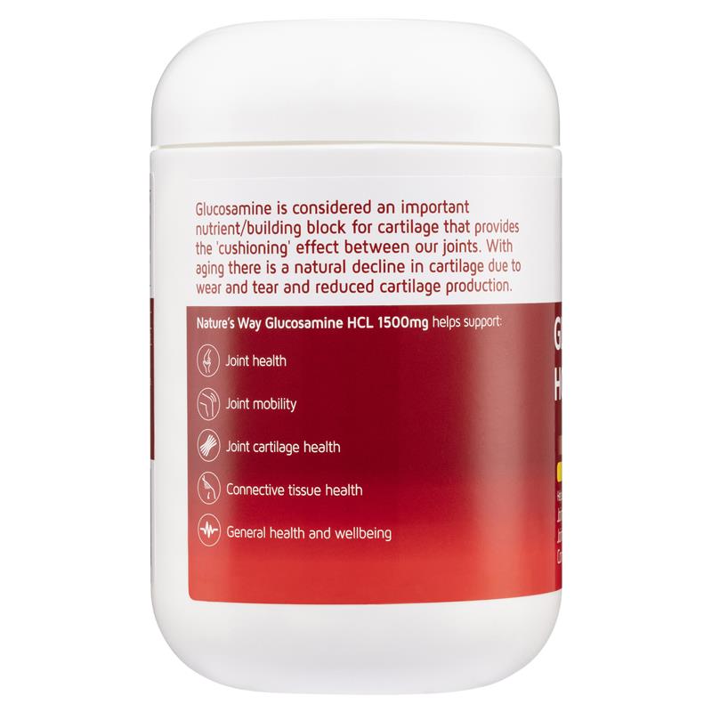 Nature's Way Glucosamine 1500mg 180 + 20 Viên Tặng Kèm 
