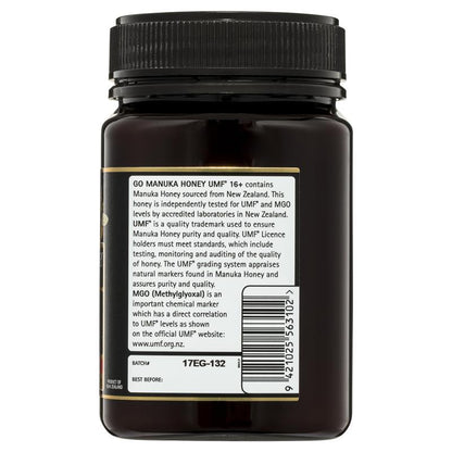 GO Healthy Manuka Honey UMF 16+ (MGO 575+) 500gm