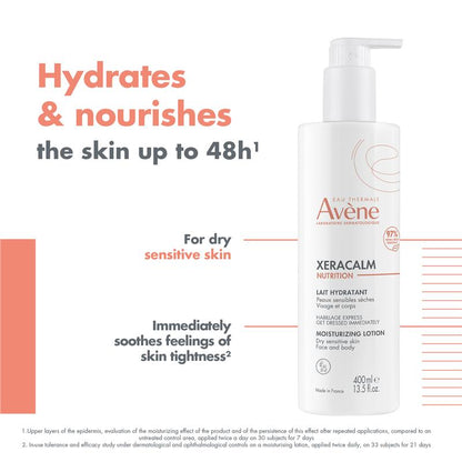 Avene Xeracalm 营养保湿乳液 400ml 