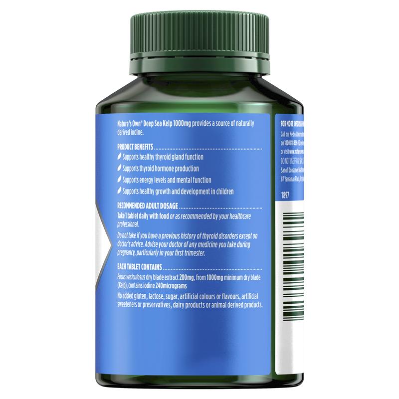 Nature's Own Kelp 1000mg 200 Viên 