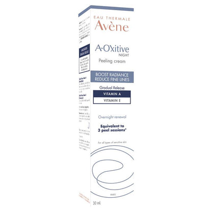 Avene A-Oxitive NIGHT Peeling Cream 30ml - Vitamin A moisturiser