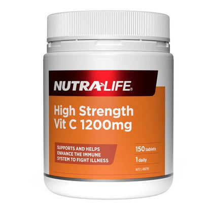 Nutra-Life 高强度维生素C 1200毫克 150片