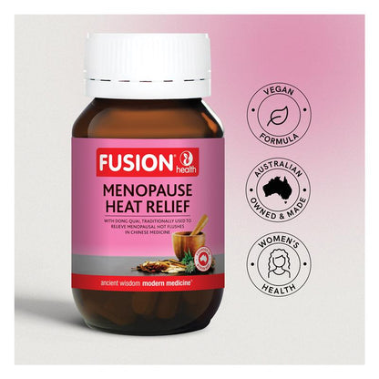 Fusion Health 更年期热缓解 120 粒素食胶囊
