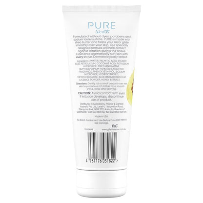 Kem cạo râu Gillette Venus Pure hương mật ong Manuka &amp; vani 174g 