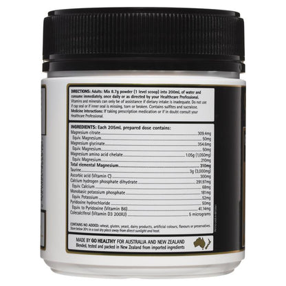 Bột Magie GO Healthy vị Chanh 250g 