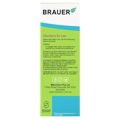 Brauer Kids 幼儿复合维生素液 100ml 