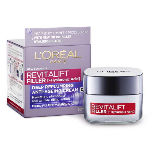 Kem dưỡng da ban ngày L'Oreal Paris Revitalift Filler [HA] 50ml 