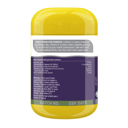 Kẹo dẻo Nature's Way Kids Smart Vita Gummies tăng cường hệ miễn dịch gấp 3 lần, 50 viên 