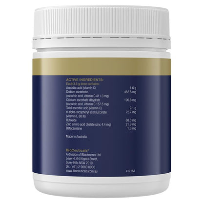 Bioceuticals 超强效维生素 C 500 克粉剂