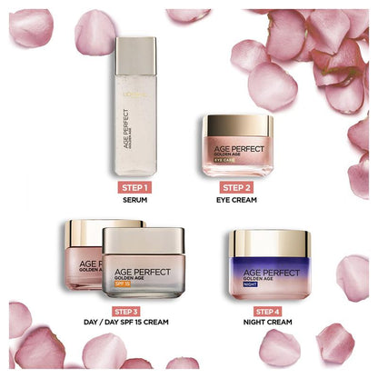 巴黎欧莱雅 Age Perfect 黄金时代玫瑰色紧致日霜 SPF 15 50ml 