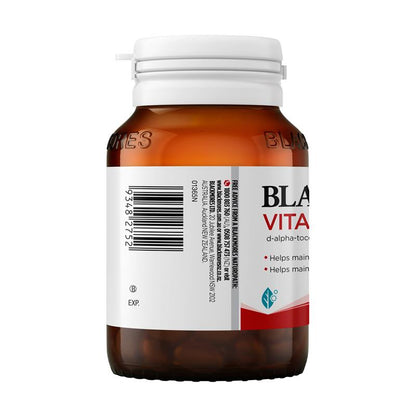 Blackmores 维生素E 1000IU 胆固醇健康 30粒胶囊